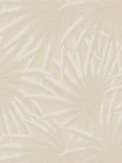 Tapeta 39338-2 A.S. Creation Casual Living tapeta na flizelinie kwiatowa z liśćmi palmowymi – beż, biel