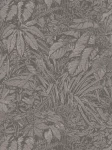 Tapeta 39560-7 A.S. Creation Smart Surfaces tapeta na flizelinie z motywem liści kwiatowych – szara, czarna, srebrna