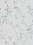 Tapeta 39767-4 A.S. Creation Pure Elegance tapeta strukturalna na flizelinie z motywami roślinnymi i liśćmi o prostym wyglądzie – szara, jasnoszara