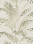 Tapeta 39980-2 A.S. Creation Michalsky 5 tapeta flizelinowa michalsky z liśćmi palmowymi w stylu vintage – krem, zieleń