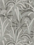 Tapeta 39936-2 A.S. Creation French Affair tapeta na flizelinie z kwiatami i trawami w stylu retro – szara, niebieska, zielona