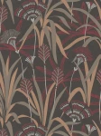 Tapeta 39936-4 A.S. Creation French Affair tapeta na flizelinie kwiatowej w stylu graficznym – metaliczna, czarna, czerwona