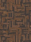 Tapeta 78204-6 A.S. Creation Metropolitan Stories. Hot Spots wyrazista i ciemna tapeta na flizelinie z geometrycznym wzorem drewna, drobna struktura – brąz, czerń