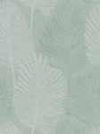 Tapeta 78673-4 A.S. Creation Metropolitan Stories. Hot Spots naturalna tapeta na flizelinie z motywem dużych liści, lekko strukturowana – zieleń, jasna szarość