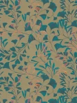 Tapeta 78223-2 A.S. Creation Anna D'Andrea elegancka tapeta na flizelinie z motywem kwiatowym w stylu vintage, drobna struktura – niebieski