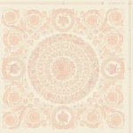 Tapeta 37055-6 Versace 4 AS Creation kwiatowy ornament motyw koron i róż – róż, biel