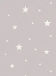 Tapeta 32440-2 IL DECORO AS Creation do pokoju dziecięcego ze świecącymi gwiazdkami w nocy - taupe