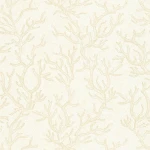 Tapeta 34497-1 Versace 3 AS Creation wzór koralowy -złotay, kremowy, metaliczny