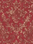 Tapeta 37413-1 Neue Bude 2.0 AS Creation barokowa z ornamentami w postarzanym stylu - czerwień, złoto
