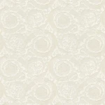 Tapeta 93583-2 Versace 4 AS Creation barokowe ornamenty - krem, srebro