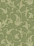 Tapeta 95490-4 Tessuto AS Creation flizelinowa z trójwymiarowym ornamentem i strukturą - metaliczna zieleń