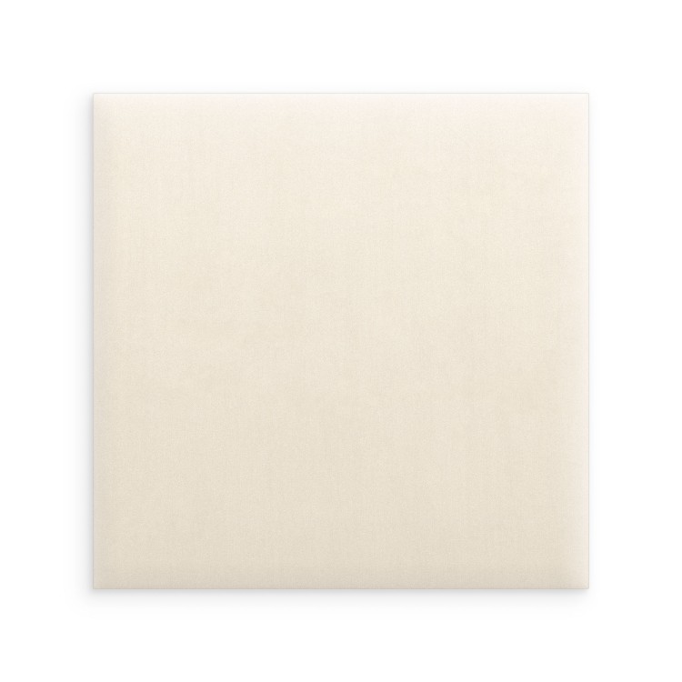 Panel Tapicerowany Magic Velvet Kremowy