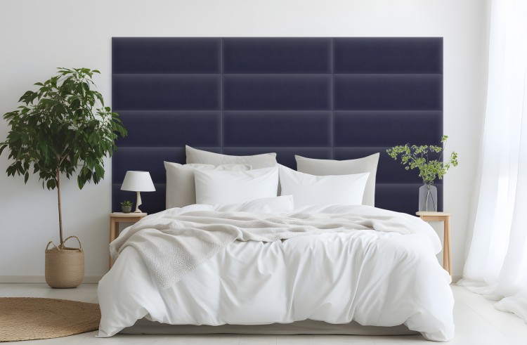 Panel Tapicerowany Magic Velvet Lawendowy