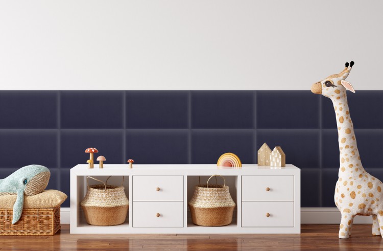Panel Tapicerowany Magic Velvet Lawendowy