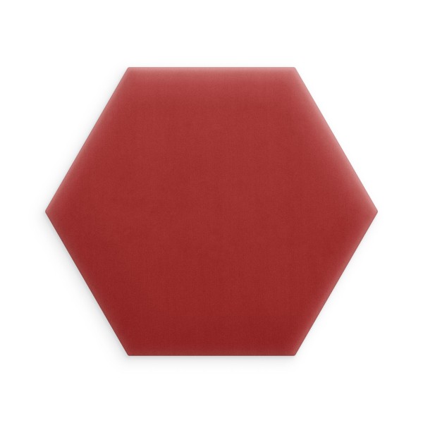 Panel Tapicerowany Magic Velvet Czerwony