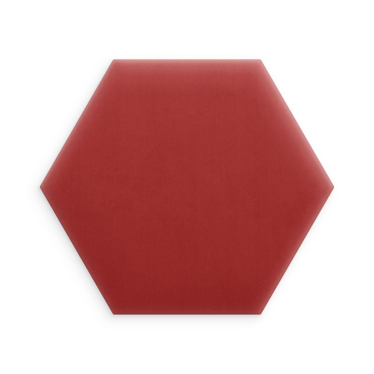 Panel Tapicerowany Magic Velvet Czerwony