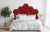Panel Tapicerowany Magic Velvet Czerwony