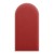 Panel Tapicerowany Magic Velvet Czerwony 30cm