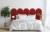 Panel Tapicerowany Magic Velvet Czerwony 30cm