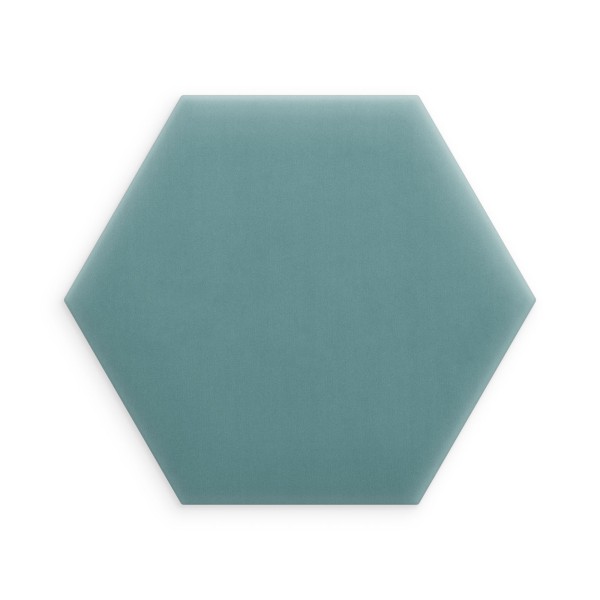Panel Tapicerowany Magic Velvet Lazurowy