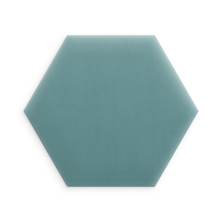 Panel Tapicerowany Magic Velvet Lazurowy