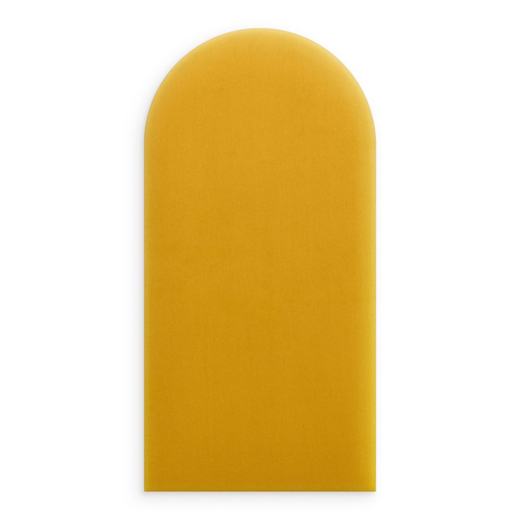Panel Tapicerowany Magic Velvet Żółty 30cm