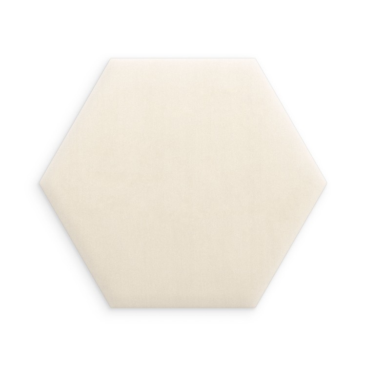 Panel Tapicerowany Magic Velvet Kremowy
