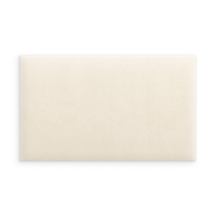 Panel Tapicerowany Magic Velvet Kremowy