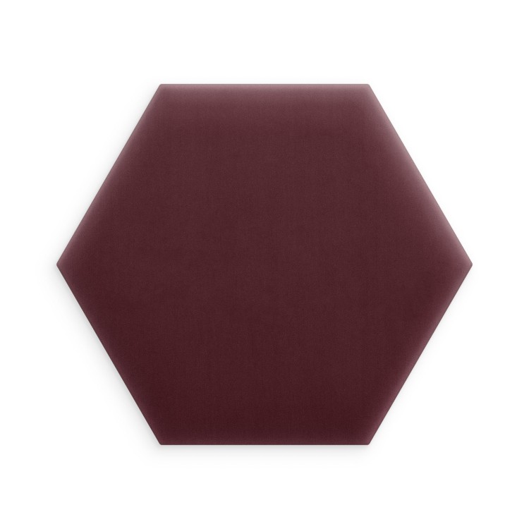 Panel Tapicerowany Magic Velvet Bordowy