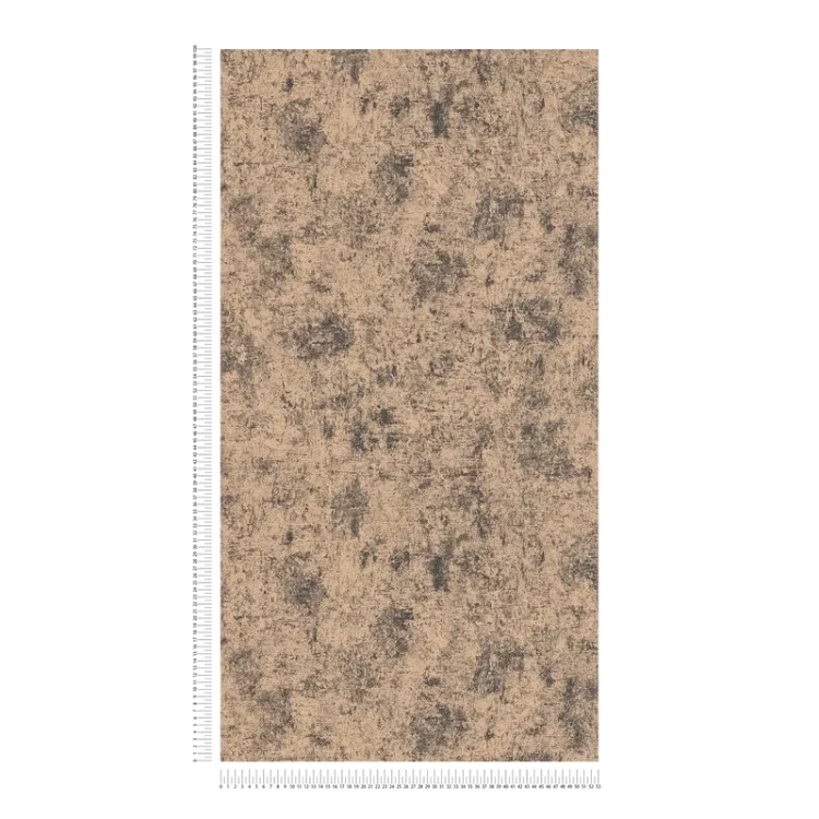 Tapete mit Metalliceffekt glänzend glatt – Beige, Schwarz, Metallic_0003.webp