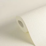 Tapeta A.S. Creation 30689-1 biała tapeta w jednym kolorze z wytłoczoną strukturą tkaniny