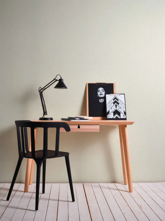 Tapete Hellgrau mit Buchleinen-Optik &amp; Strukturdesign_0011.webp