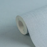 Tapeta 30688-7 Ethnic Origin AS Creation tapeta o wyglądzie lnu w kolorze jasnoniebieskim z efektem tekstylnym w stylu skandynawskim