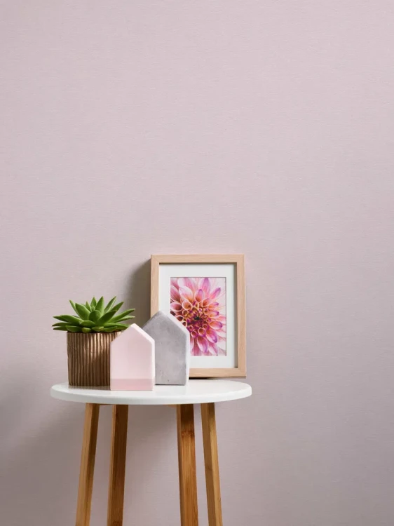 Vliestapete einfarbig mit Textil-Optik – Rosa_0008.webp