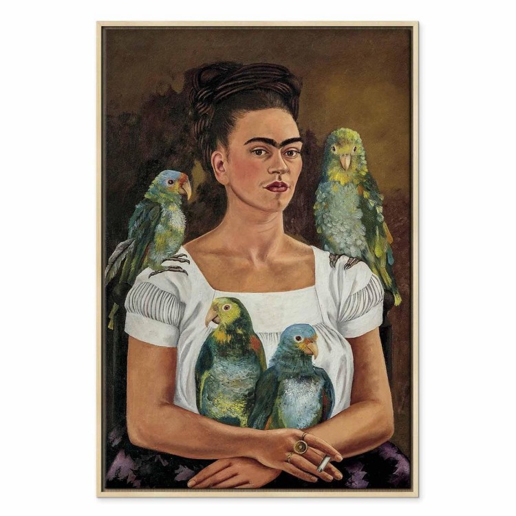Obraz - Frida Kahlo – Ja i moje papugi
