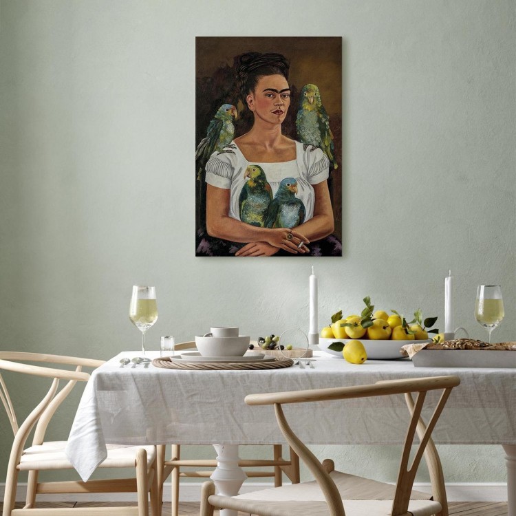 Obraz - Frida Kahlo – Ja i moje papugi