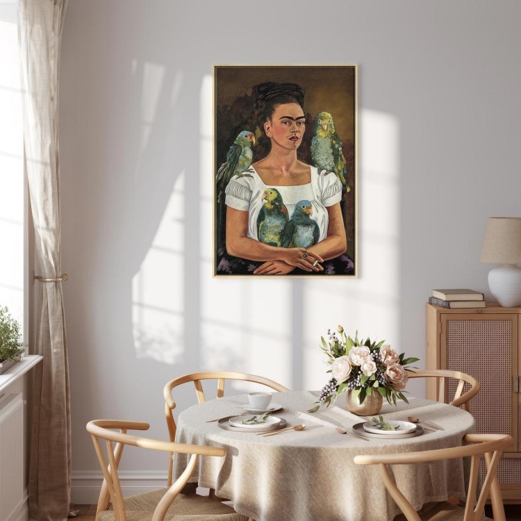 Obraz - Frida Kahlo – Ja i moje papugi