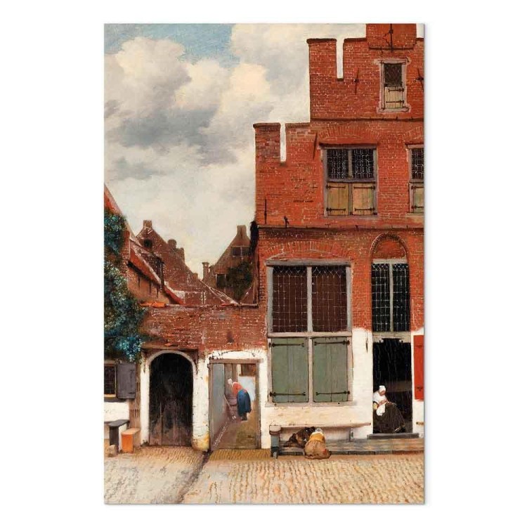 Obraz - Jan Vermeer – Uliczka