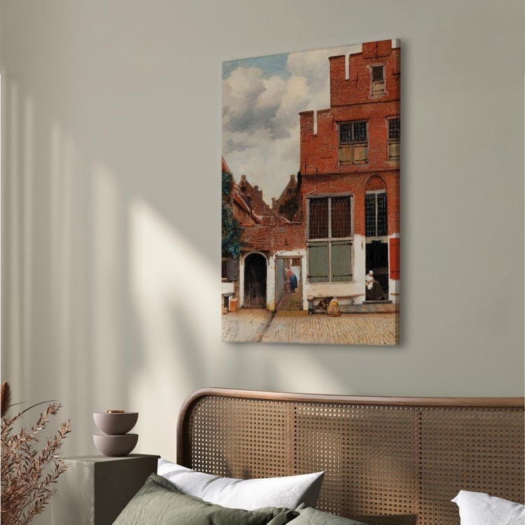 Obraz - Jan Vermeer – Uliczka