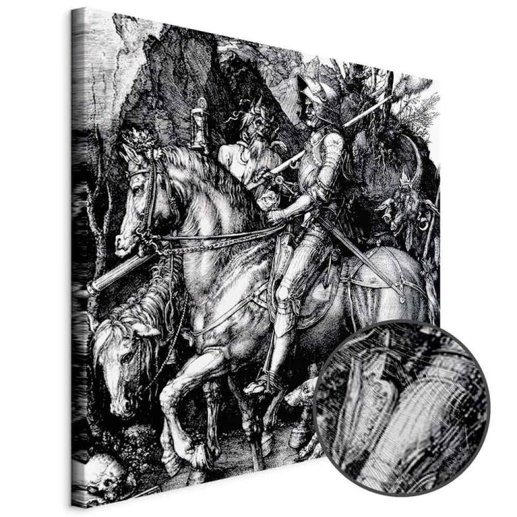 Obraz - Albrecht Dürer – Rycerz, śmierć i diabeł