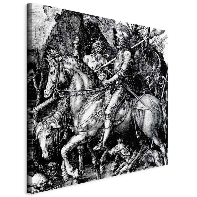 Obraz - Albrecht Dürer – Rycerz, śmierć i diabeł