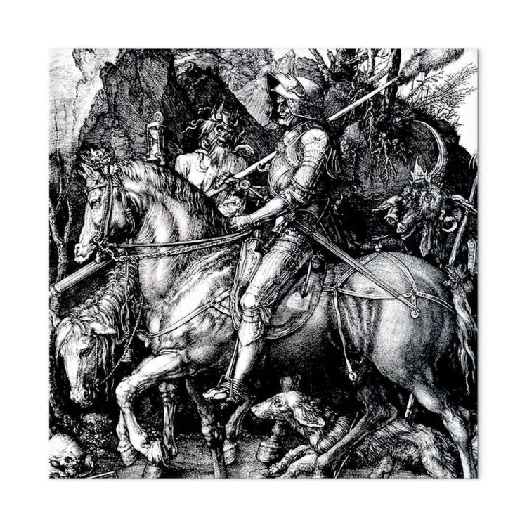 Obraz - Albrecht Dürer – Rycerz, śmierć i diabeł