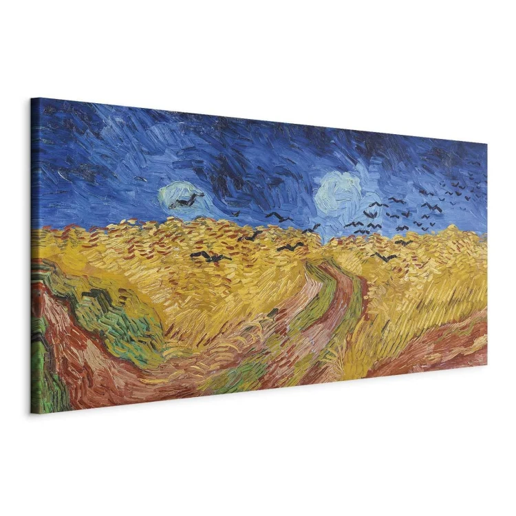 Obraz XXL - Vincent van Gogh – Pole pszenicy z krukami