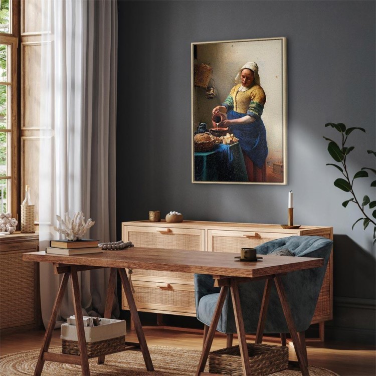 Obraz - Jan Vermeer – Mleczarka