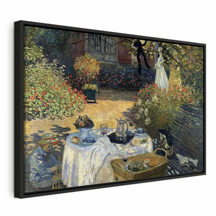 Obraz - Claude Monet – Obiad (ogród w Argenteuil)