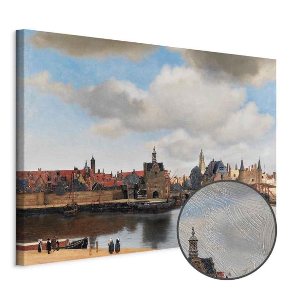Obraz - Jan Vermeer – Widok Delft