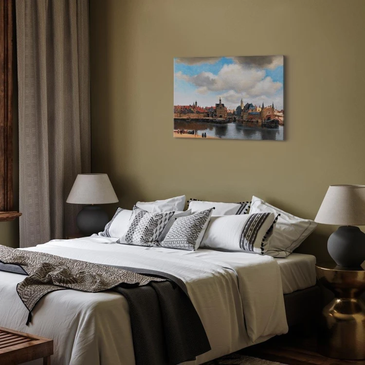Obraz - Jan Vermeer – Widok Delft