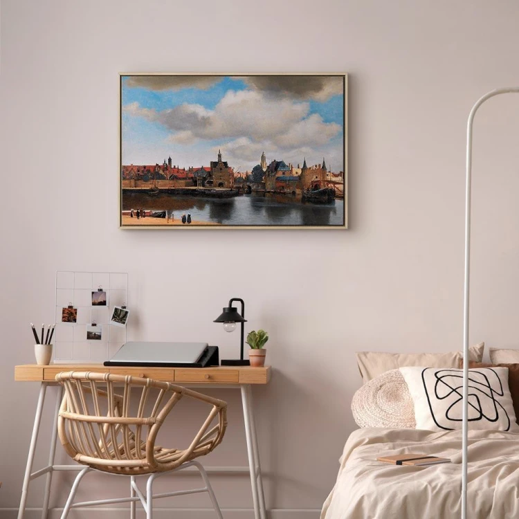 Obraz - Jan Vermeer – Widok Delft