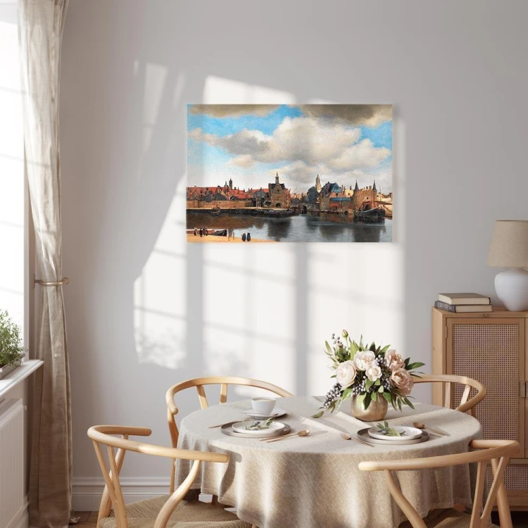 Obraz - Jan Vermeer – Widok Delft