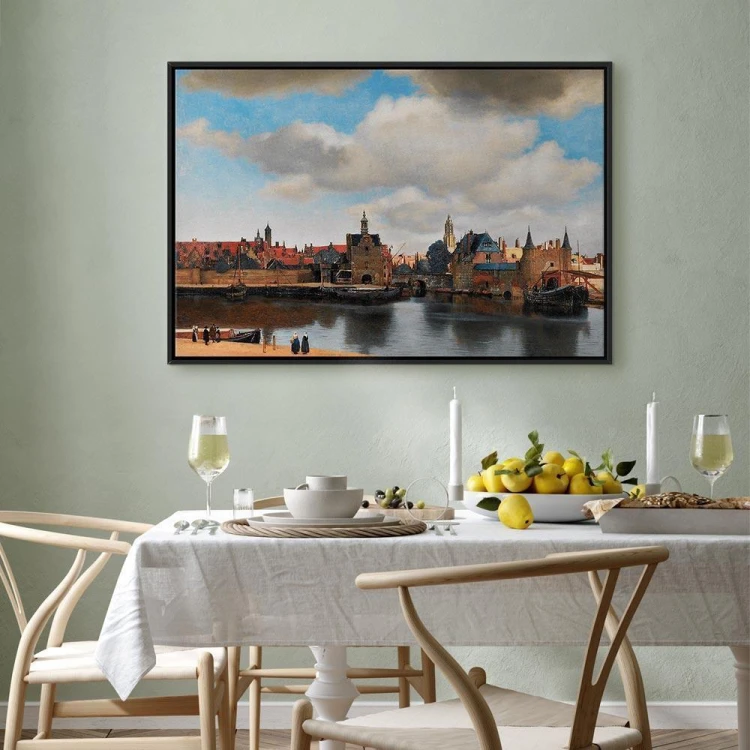 Obraz - Jan Vermeer – Widok Delft